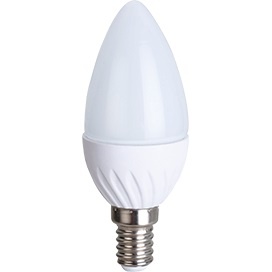  Светодиодная лампа  E14 5W 2700K 220V матовая свеча C4TW50ELC Ecola
