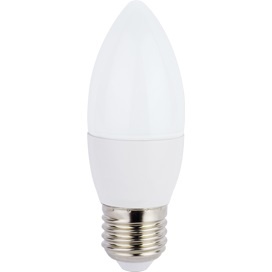  Светодиодная лампа E27  7W 220V 4000K, матовая свеча (композит) C7LV70ELC Ecola