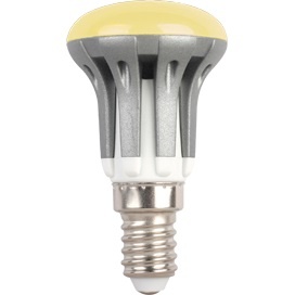  Светодиодная рефлекторная лампа E14  4W 220V gold R39 (ребр. алюм. радиатор) G4SG40ELC Ecola