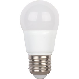  Светодиодная лампа E27  5,4W 220V 4000K G45, матовый шар (композит) K7GV54ELC Ecola