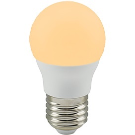  Светодиодная лампа Premium E27  7W 220V gold G45, матовый шар (композит) K7QG70ELC Ecola