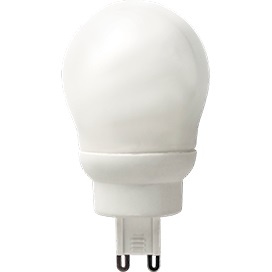  Компактная люминесцентная лампа Mini-Globe  G9 9W 4000K 220V K9SV09ECC Ecola