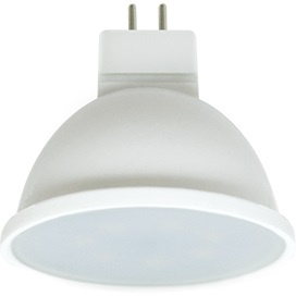  Светодиодная лампа MR16 LED Premium 5,4W GU5,3 220V 6000K матовое стекло M2UD54ELB Ecola