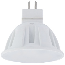 Светодиодная лампа Ecola Light MR16   LED  4W  220V GU5.3 M2 2800K матовая 46x50 M7MW40ELC