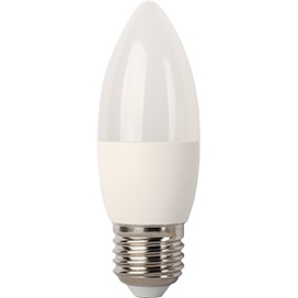 Светодиодная лампа Ecola candle   LED  7W 220V E27 6000K свеча композит 103x37 C7LD70ELC