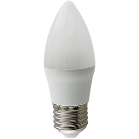 Светодиодная лампа Ecola candle   LED Premium 10W 220V E27 6000K свеча композит 100x37 C7MD10ELC
