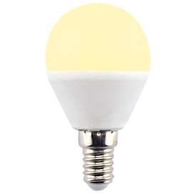 Светодиодная лампа Ecola globe   LED Premium  8W G45  220V E14 золотистый шар композит 78x45 K4QG80ELC