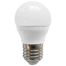 Светодиодная лампа Ecola globe   LED Premium  9W G45  220V E27 2700K шар композит 82x45 K7QW90ELC