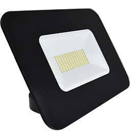 Светодиодный прожектор Ecola Projector LED 50W 6000K Черный JPBD50ELB