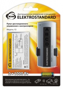 2-канальный контроллер для дистанционного управления освещением Elektrostandard Y2 4690389006906