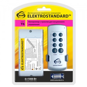 6-канальный контроллер для дистанционного управления освещением Elektrostandard Y6 4690389062520