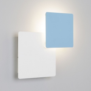  Настенный светодиодный светильник Elektrostandard Screw 40136/1 белый/голубой 4690389125058 