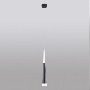 Подвесной светодиодный светильник Elektrostandard DLR038 7+1W 4200K черный матовый 4690389138560