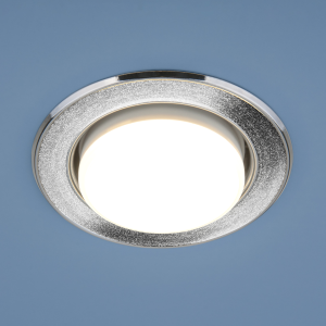 Точечный встраиваемый светильник Elektrostandard 1072 GX53 SL/СН серебряный блеск/хром 4690389134258