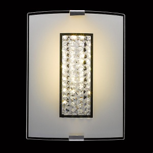  светодиодный настенный светильник 90014/1 хром  