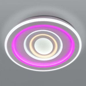 Потолочный светодиодный светильник Eurosvet Coloris 178W 3300-6500K 90214/1 белый 4690389147425
