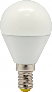  Светодиодная лампа LB-95 E14 7W 2700K 230V 160° G45 шар 25478 Feron