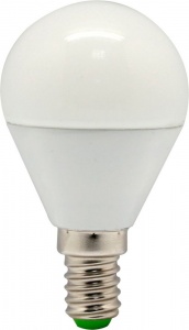  Светодиодная лампа LB-95 E14 7W 4000K 230V 160° G45 шар 25479 Feron