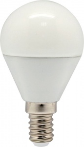  Светодиодная лампа LB-95 E14 7W 6400K 230V 160° G45 шар 25480 Feron