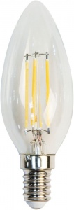  Лампа светодиодная LB-58  E14 5W 4000K 230V 360° свеча 25573 Feron