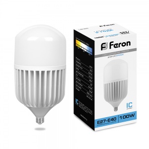  Лампа светодиодная Feron LB-65 E27-E40 100W 6400K 25827 