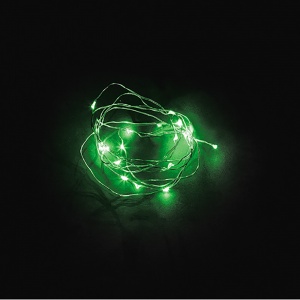 Светодиодная гирлянда Feron CL570 линейная 2м + 0.5м зеленый с питанием от батареек 32366