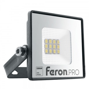 Светодиодный прожектор Feron PRO LL-1000 10W 6400K 41537