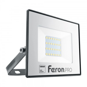 Светодиодный прожектор Feron PRO LL-1000 30W 6400K 41539