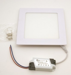  Светодиодная панель FL-LED -Panel-Q12  12W 3000K 606563 Foton