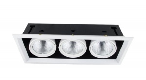  Светодиодный карданный светильник  FL-LED Grille-111  90W 3000K 35° 606723 Foton