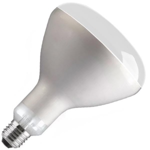 Инфракрасная лампа Foton FL-IR R125 375W CLEAR E27 230V прозрачное стекло 609854