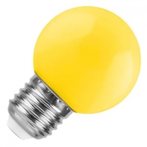Светодиодная лампа Foton FL-LED DECO-GL45 1W E27 Yellow 230V E27 LED шарик 608253