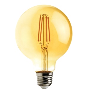Светодиодная лампа Foton FL-LED Vintage G95 10W E27 2200К 220V 1000Лм 95*140мм 609205