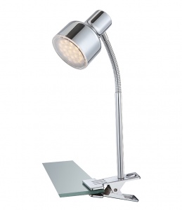  Светодиодная настольная лампа на прищепке Rois 56213-1K Globo