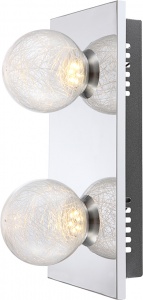  Светодиодный настенно-потолочный светильник Sakeka 2x3W 56864-2 Globo