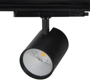 Трековый светодиодный светильник трехфазный Halla Lighting SL 8 BR/830 1.05А 60d black 42W 3000K