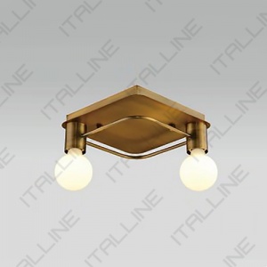 Потолочный светильник Italline Vega PL 6088/2 bronze