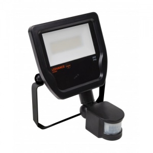 Светодиодный прожектор с сенсором Ledvance Floodlight Led Sensor 20W 3000K Black IP65 4058075143531