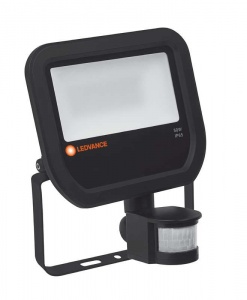 Светодиодный прожектор с сенсором Ledvance Floodlight Led Sensor 50W 4000K Black IP65 4058075143593