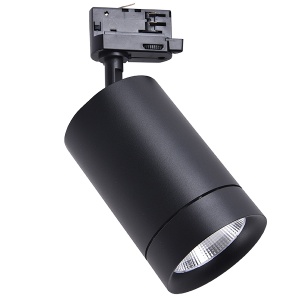  Светильник для 3-фазного трека Lightstar Canno LED 35W 2240LM 45G черный 4000K IP20  303574