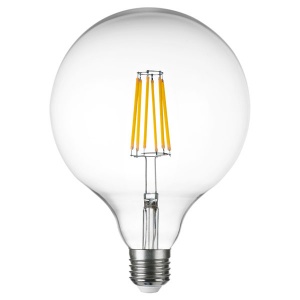 Светодиодная лампа Lightstar LED Filament 220V G125 E27 10W=100W 920LM 360G CL 4000K 30000H 933204