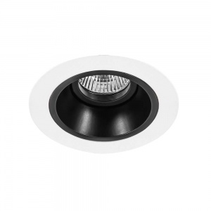 Точечный встраиваемый светильник Lightstar Domino Round MR16 D61607