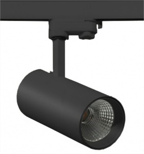 Трековый светодиодный светильник трехфазный Luxeon Meissa LED 40W 2700K CRI90 refl 36 deg black