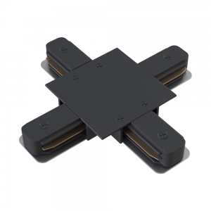 Коннектор Х-образный Maytoni Unity Accessories for tracks TRA002CX-11B