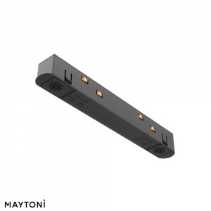 Коннектор питания прямой Maytoni Exility черный TRA034PC-42B