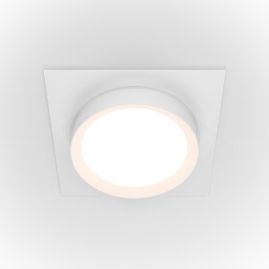 Встраиваемый светильник Maytoni Hoop DL086-GX53-SQ-W