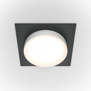Встраиваемый светильник Maytoni Hoop DL086-GX53-SQ-BW