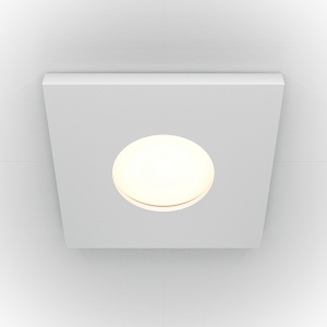 Встраиваемый светильник Maytoni Stark DL083-01-GU10-SQ-W