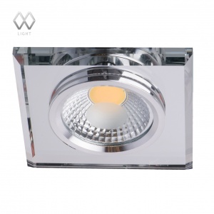  Светодиодный встраиваемый светильник Круз  1x5W 637014501 MW-Light