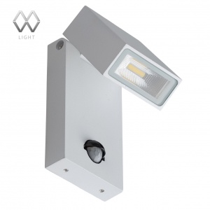  Светодиодный светильник уличный с датчиком движения Меркурий  1x10W 807021601 MW-Light